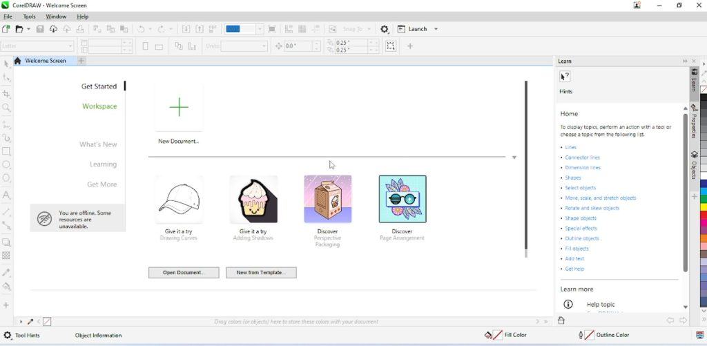 Cài đặt CorelDraw 2022 Thành Công