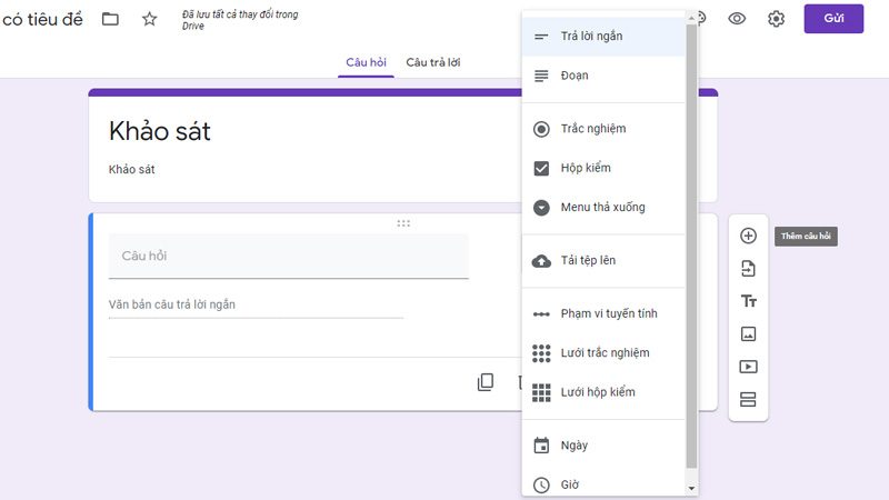 Hướng dẫn tự động gửi Đơn đăng ký về mail khi đăng ký trên google forms